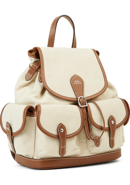 Bellport Medium Ekru Taba Kadın Sırt Çantası modelleri