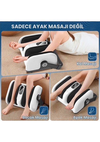 Air Eight Ayak ve Bacak Masaj Cihazı — “8 Airbag ve 8 Fonksiyonlu, Isı Terapili, Hava Basınçlı ve Titreşimli fırsatları