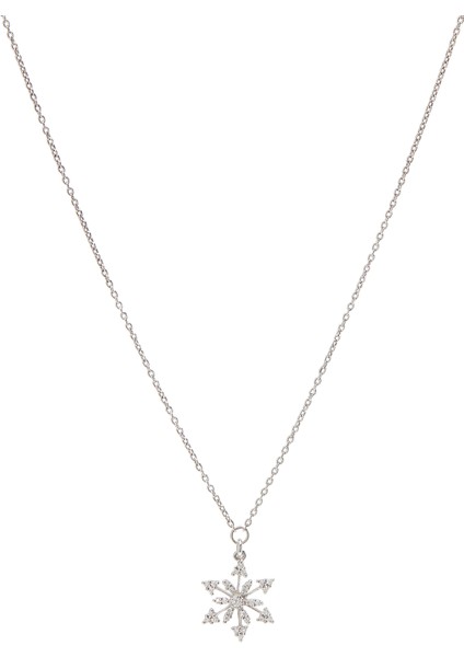 Kar Tanesi Pırlantalı Kadın Altın Kolye fiyatları