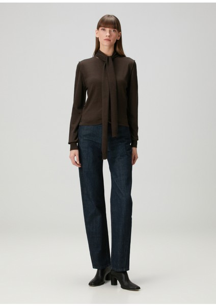 Koyu Kahverengi Yün Triko Hırka fiyatları