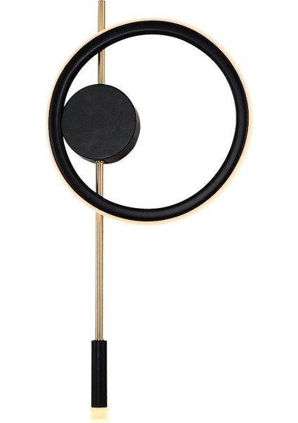 Saturn Gold Duvar Pano Aplik