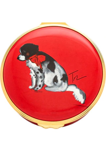 Spotty Dog Kırmızı Dekoratif Kutu