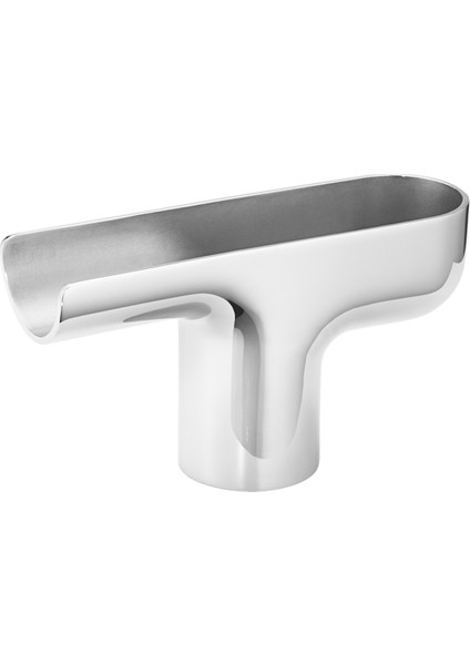 S Nendo Silver Çelik Vazo