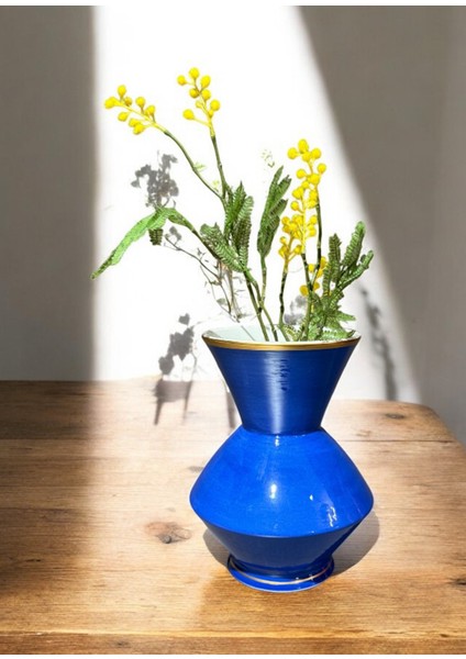 Vera Parlement Mavisi Seramik Vazo modelleri