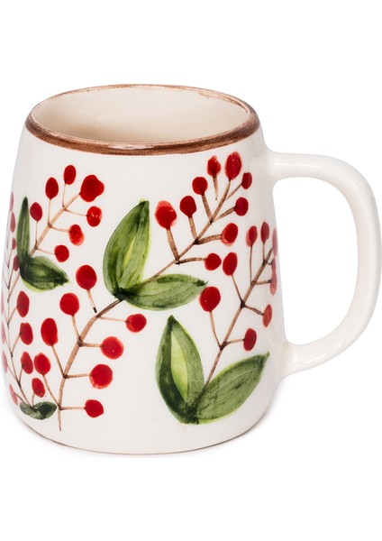 Xmas Cherry Berry Seramik Kupa fiyatları