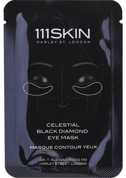 Celestial Black Diamond Eye Mask Box