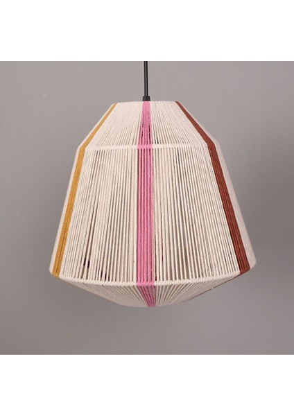 Ozden 30X30 cm Makrome Ipli Renkli Avize fiyatları