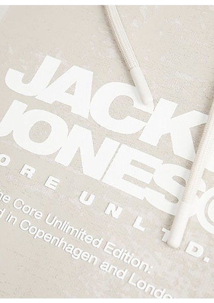 Ekru Erkek Kapüşon Loose Fit Sweatshirt 12269940_JCOAERO Front Prınt Sweat fiyatları