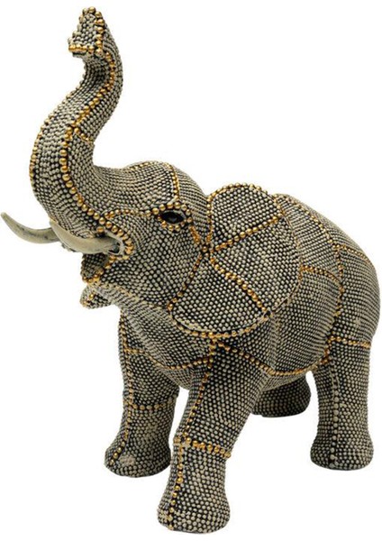 Deco Figurine Walking Elephant Pearls Dekoratif Obje fırsatları