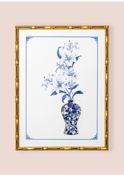 Floral Seramik Karo Tablo 60 x 80 cm fırsatları