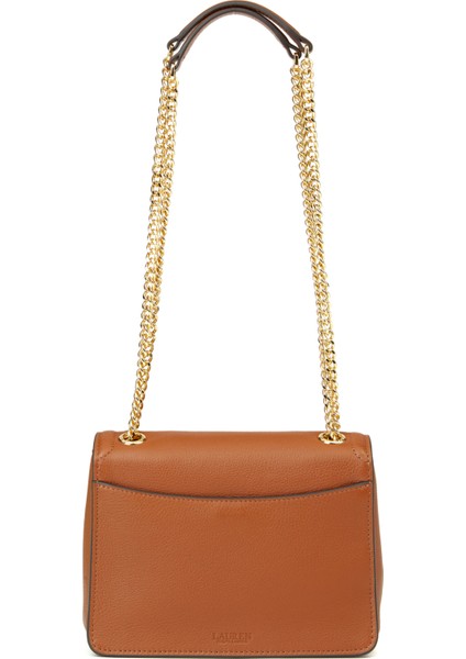 Taba Logo Detaylı Kadın Deri Omuz Çantası fırsatları