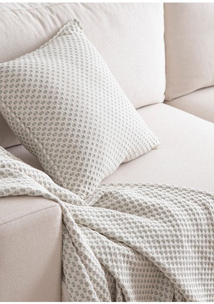 Beyaz Pamuk Taye Kırlent 45X45 cm fiyatları