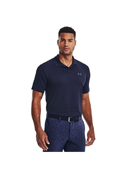 Lacivert Erkek T-Shirt 1377374-410 Ua Performance 3.0 Pol