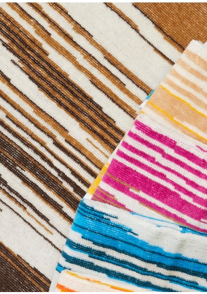 Fiammetta Face Çok Renkli 6lı Havlu Seti modelleri