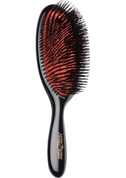 Large Extra Boar Bristle B1 Dark Geniş Saç Fırçası