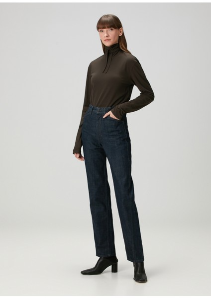 Lacivert Jean Pantolon