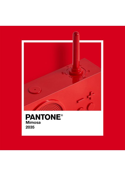 x Pantone Tykho 3 Kırmızı Bluetooth Hoparlör ve Radyo fiyatları