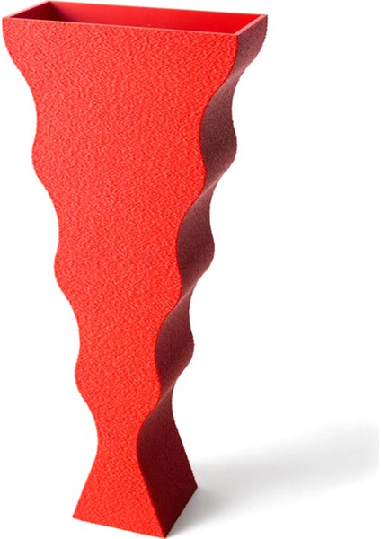 Centra Kırmızı Dekoratif Vazo