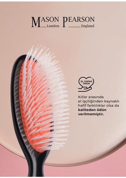 Pocket Nylon N4 Dark Saç Fırçası fiyatları