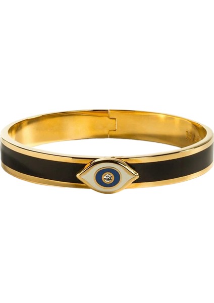 Evil Eye El Yapımı 18 Ayar Altın Kaplama Bileklik