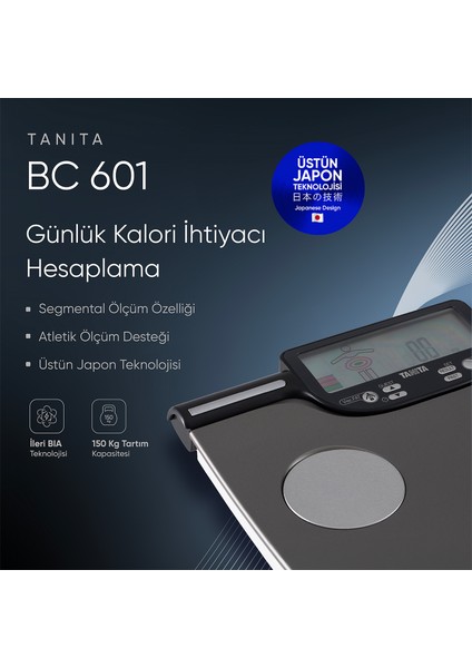Bc 601 Golden Akıllı Dijital Segmental Vücut Analizi Tartısı