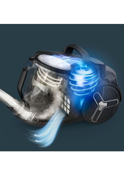 TW7B62EA X-Trem Power Cyclonic Max Toz Torbasız Elektrikli Süpürge