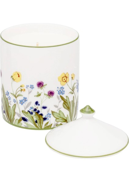 Highgrove Wildflower Cut Grass Lidded Candle Porselen Mum 11 cm fiyatları