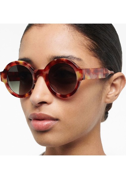 Laura 6454 15 Havana Asetat Kadın Güneş Gözlüğü modelleri