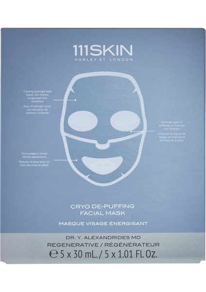 Cryo De-Puffing Facial Mask Boxed Fragrance Free fiyatları