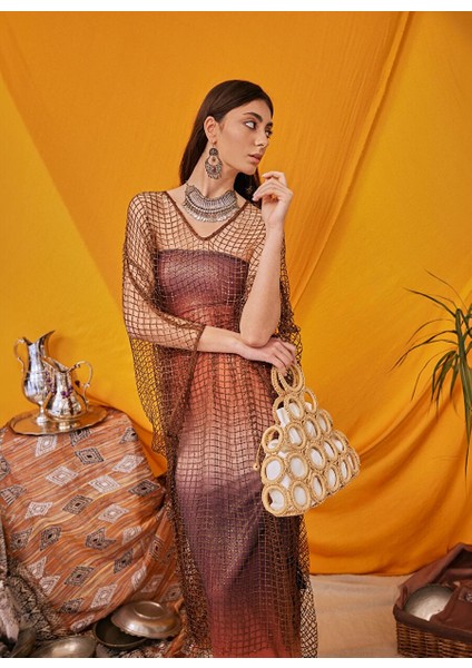 Teres Bej Kadın Hasır El Çantası fiyatları