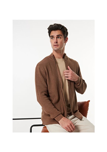 Bej Erkek Hırka F3WM-HRK154