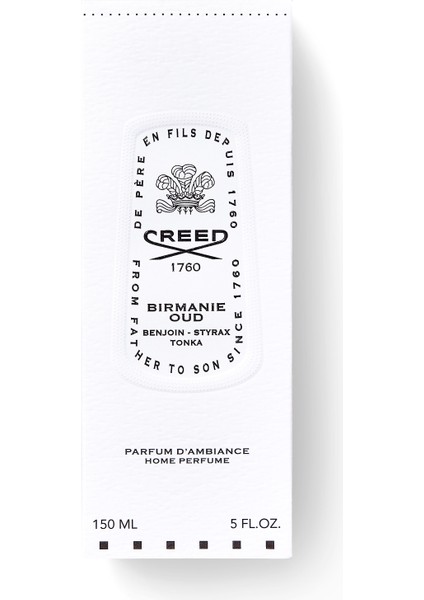 Ambiance Birmanie Oud Home Perfume 150ML