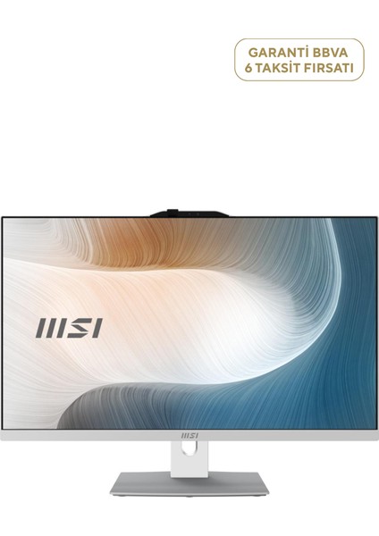 Modern AM272P 12M-1251XTR I7-1255U 16GB Ram 1000GB SSD 27" Fhd Freedos All In One Pc