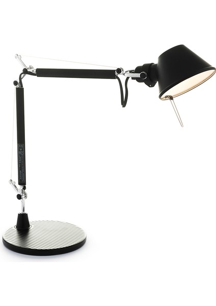 Tolomeo Micro Siyah Ayaklı Masaüstü Aydınlatması