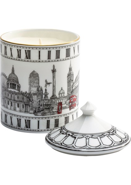 The London Icons Hyacinth Kapaklı Mum 11 cm
