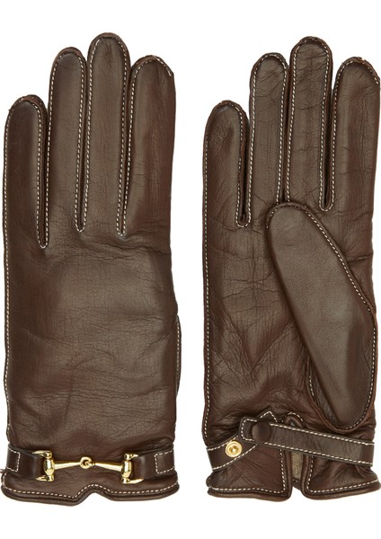 Greco Kahverengi Kadın Deri Eldiven