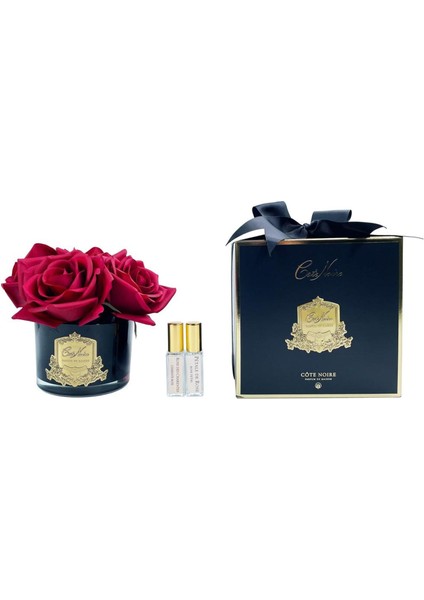 5 Güllü Kırmızı Siyah Koku