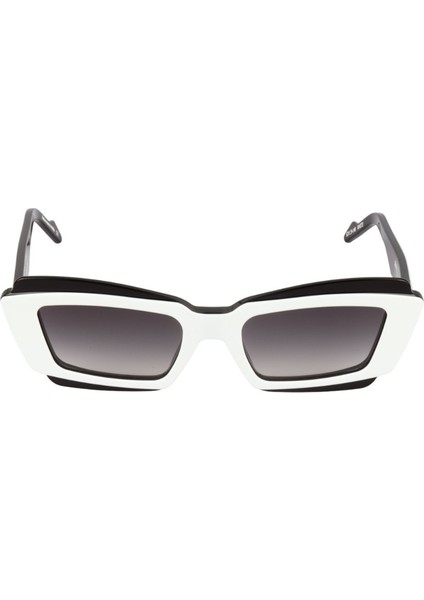 Gloss Double Gd 01 White Asetat Unisex Güneş Gözlüğü fiyatları