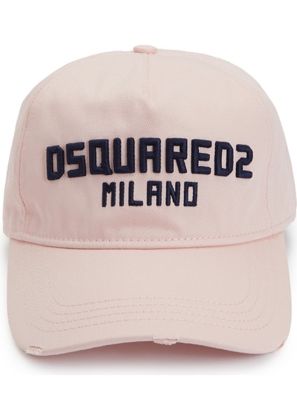 Pembe Logo Nakışlı Kadın Şapka fiyatları