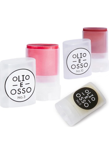 Multi Stick Clean Beauty Tinted Blush Strawberry Make Up Nemlendirici 3'lü Set