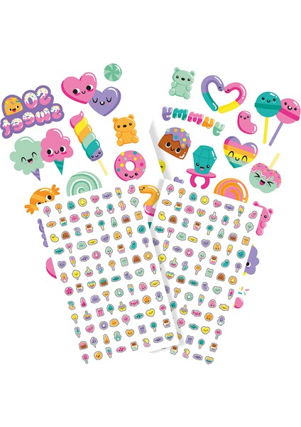 Sweet Shop Tattoo Palooza Geçiçi Dövme ve Tırnak Sticker Seti fiyatları