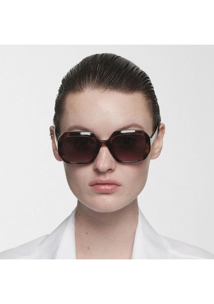 Larisa 6937 2 Havana Asetat Kadın Güneş Gözlüğü modelleri