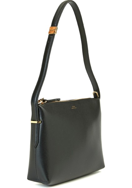 Siyah Kadın Deri Çanta modelleri