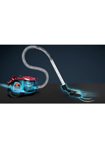 VSX41A300 IQ500 Kırmızı Toz Torbasız Süpürge modelleri