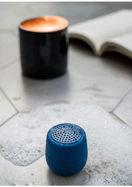 Mino x Lacivert Suya Dayanıklı Bluetooth Hoparlör
