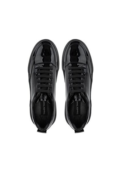 Erkek Hakiki Deri Siyah Rugan Sneakers & Spor Ayakkabı indirimleri