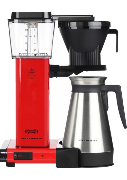 Kbgt 741 Termoslu Kırmızı Filtre Kahve Makinesi fiyatları