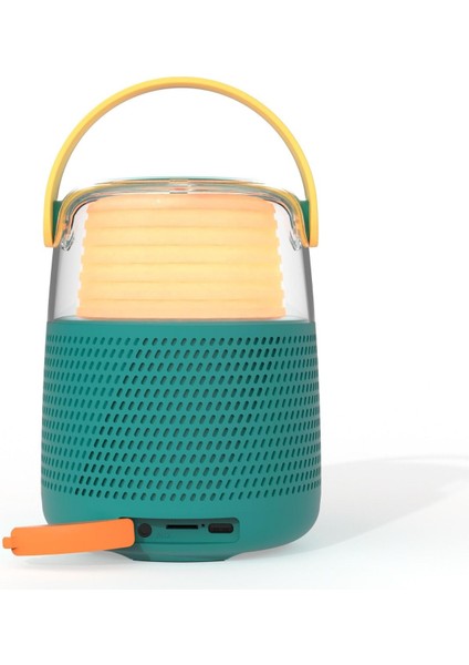 Mavi 5 Farklı Ses Efektli Retro Mikrofonlu Karaoke Bluetooth Hoparlör modelleri