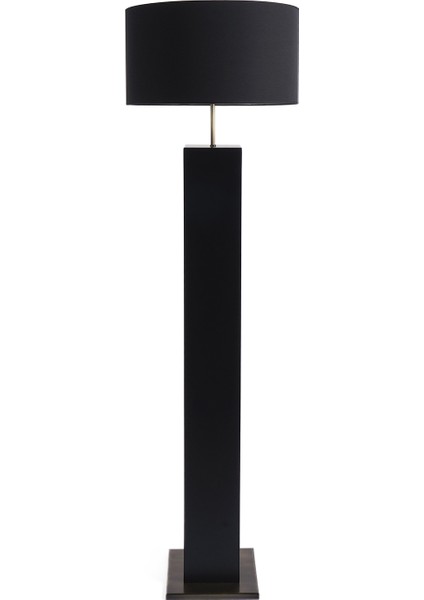 Roly Siyah Ahşap Lambader