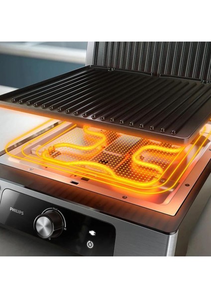 HD6301/90 5000 Serisi Contact Grill Tost Makinesi fırsatları